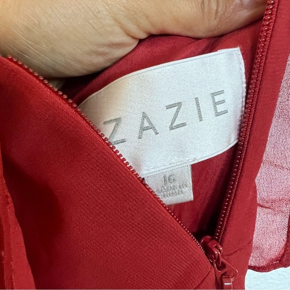 AZAZIE- NWT JBD Junior Bridesmaid Dress In Rust - Picture 8 of 9